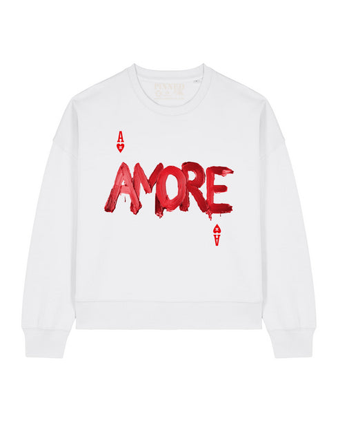 Kastenförmiger Pullover Amore